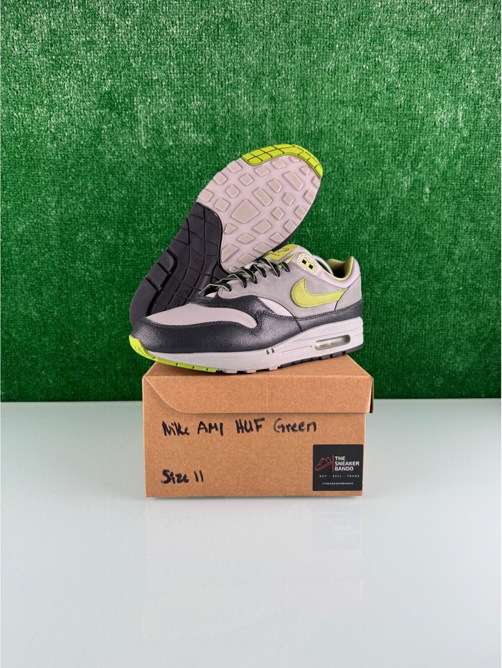 Size 11 - HUF x Nike Air Max 1 SP 2024 Green